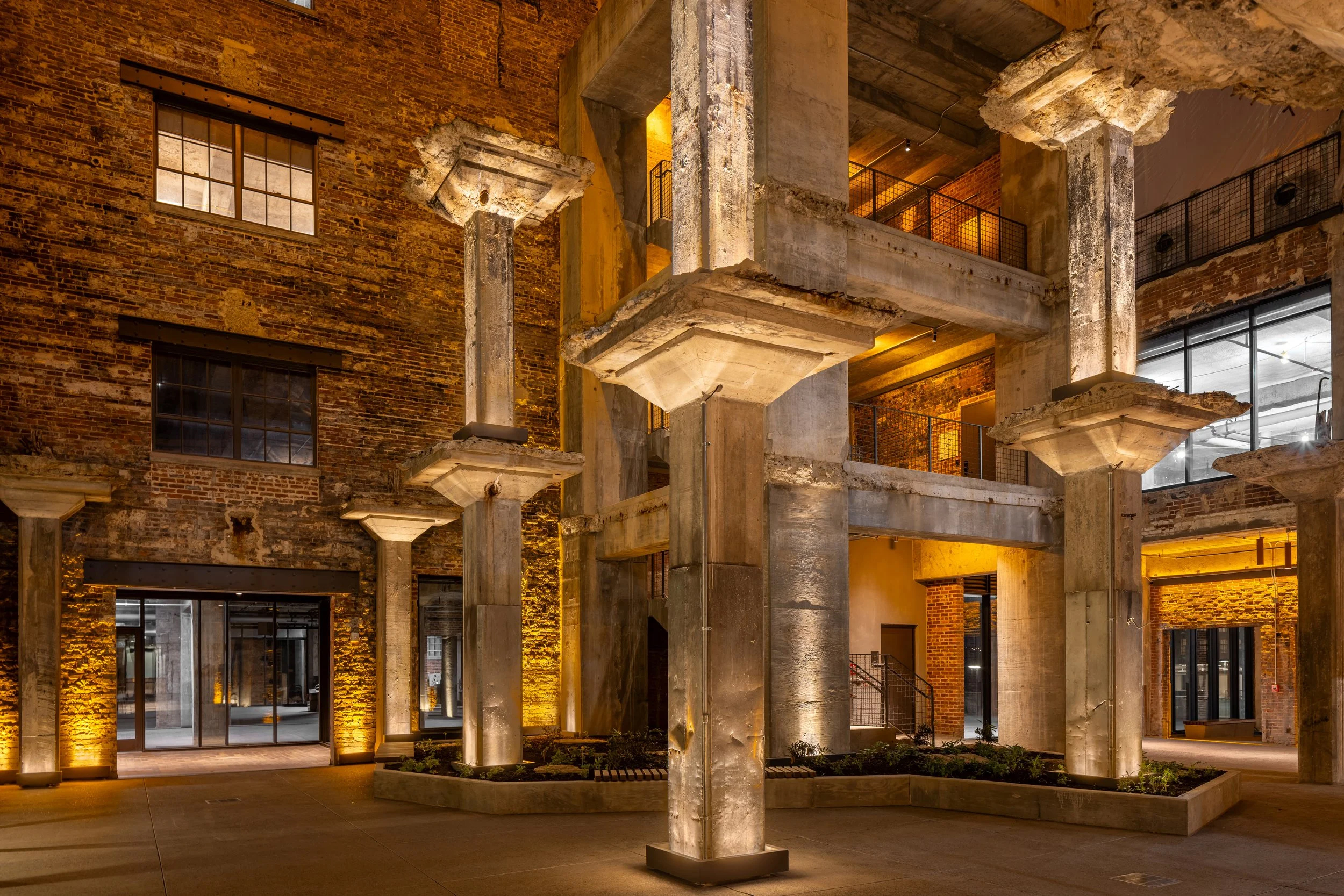 Smith Gee Studio — Concrete Trees at Neuhoff